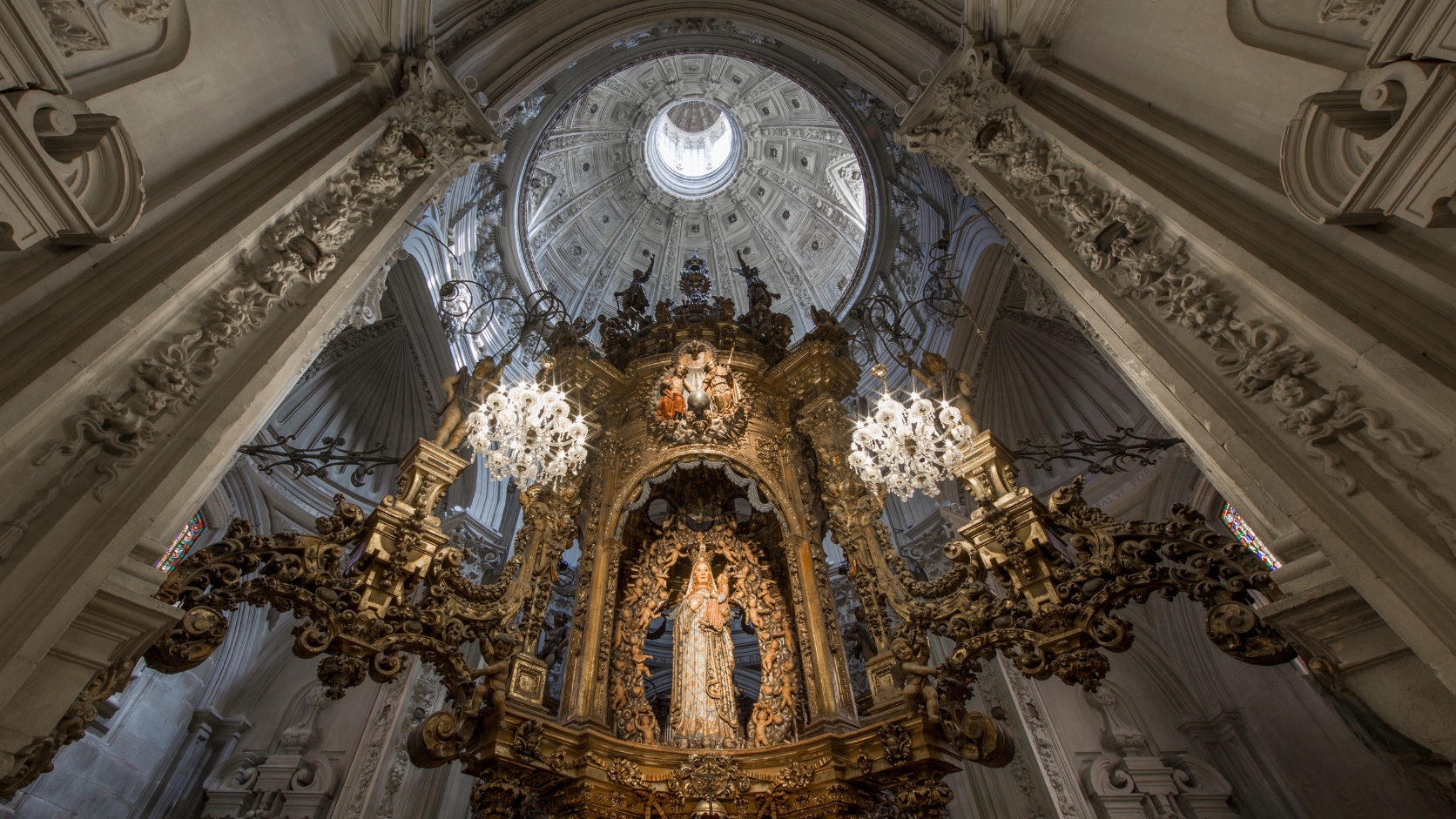 Vista general de la Capilla de la Virgen de los Ojos Grandes