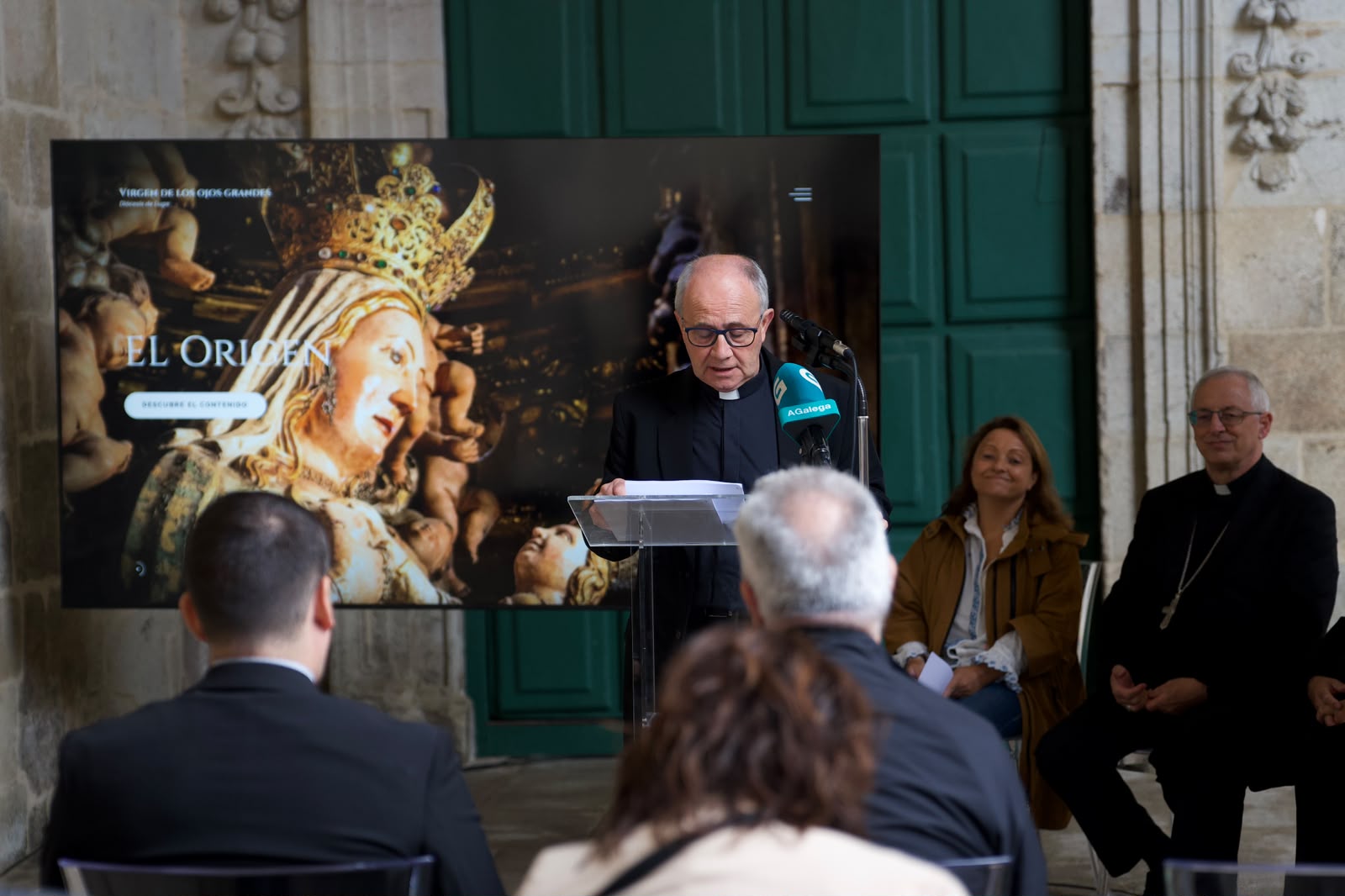 Presentación del proyecto de restauración de la Virgen de los Ojos Grandes