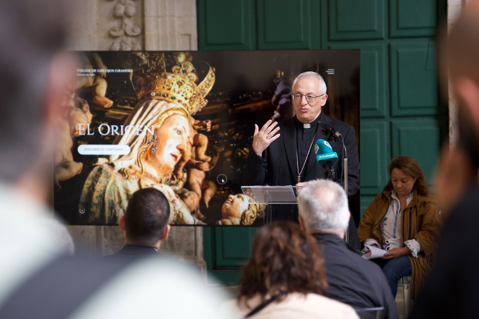 Presentación del proyecto de restauración de la Virgen de los Ojos Grandes