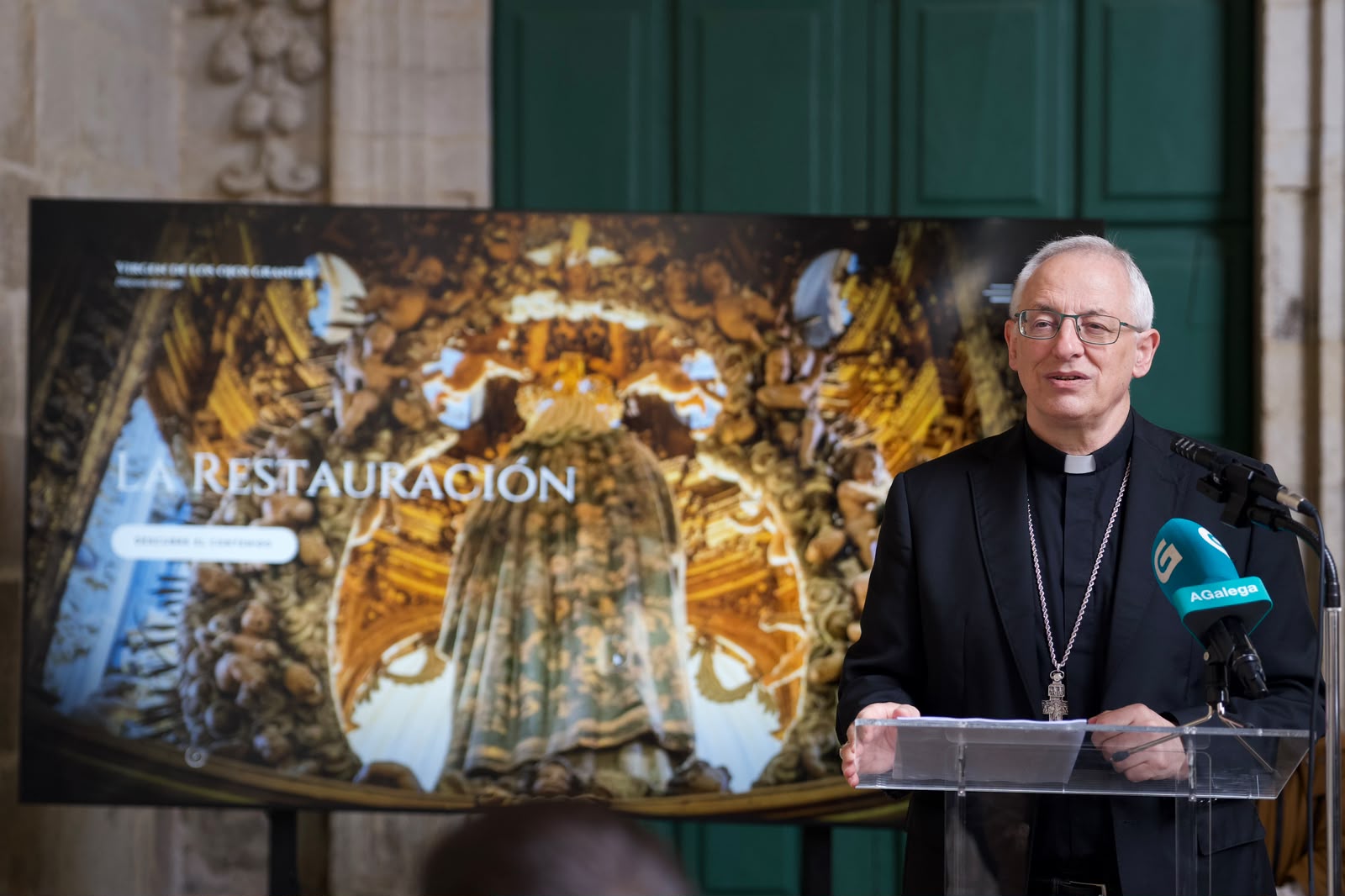 Presentación del proyecto de restauración de la Virgen de los Ojos Grandes